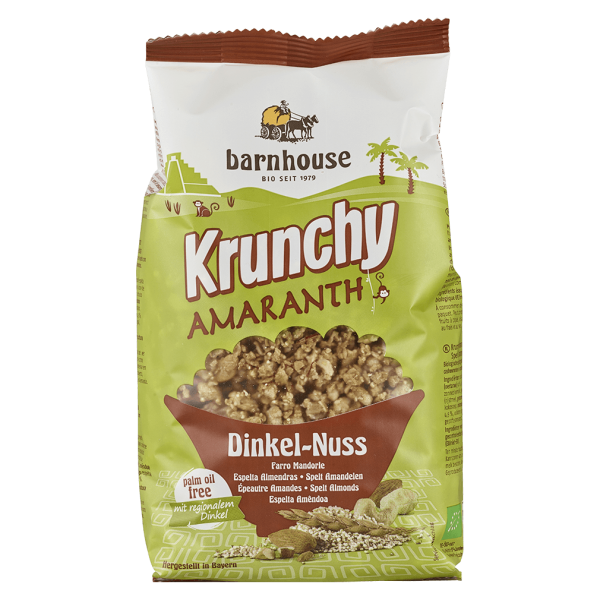 Barnhouse Økologisk Krunchy Amaranth Spelt Nødder