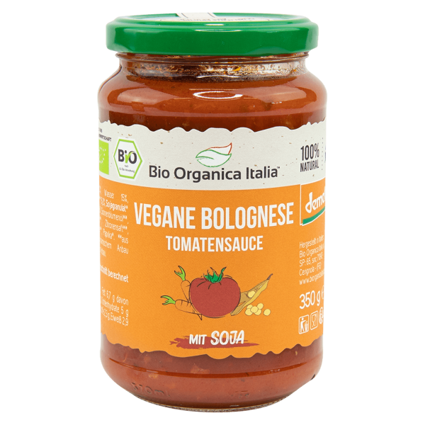 Bio Organica Italia Økologisk vegansk bolognese-tomatsauce