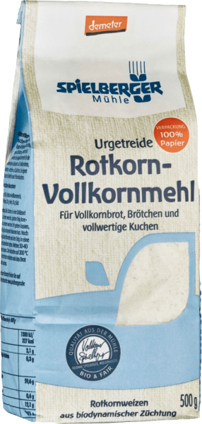 Spielberger Bio Rotkorn-Vollkornmehl