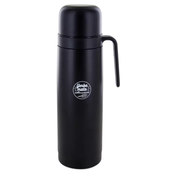AROMANDISE Mate-Thermoskanne-mit Ausguss für yerba mate, 1000ml