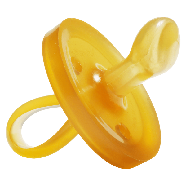 Natursutten Økologisk dummy rund skjold, ortodontisk