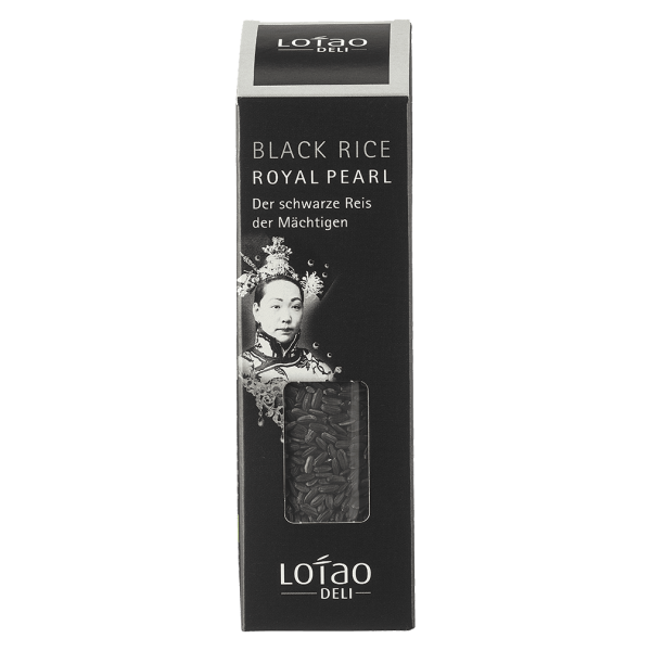 Lotao Økologisk Royal Pearl Black, sort ris, sort ris