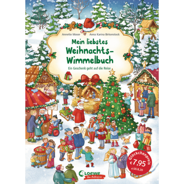 Loewe Verlag Mein liebstes Weihnachts-Wimmelbuch