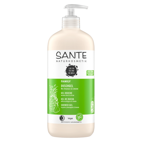 Sante Naturkosmetik Shower Gel Organic Pineapple &amp; Lime