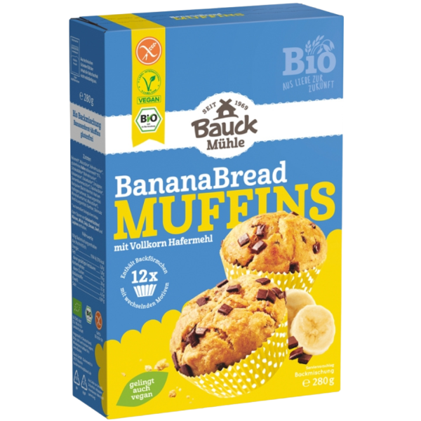 Bauckhof Bio Banana Bread Muffins