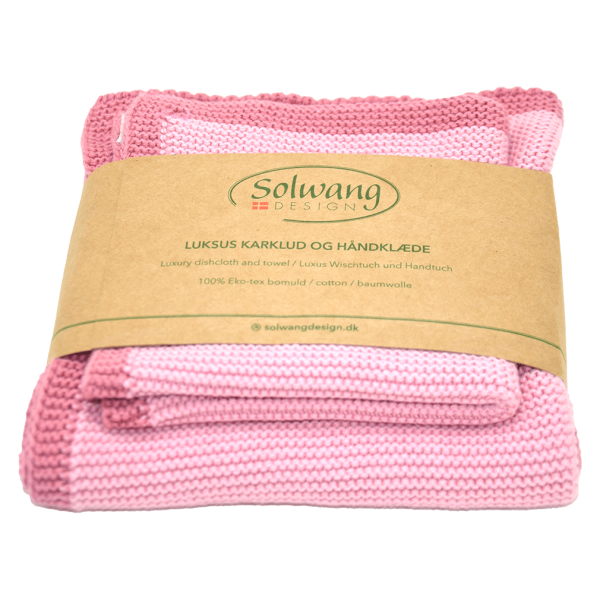 Solwang Design Bio Frame Set, tørre og håndklæde