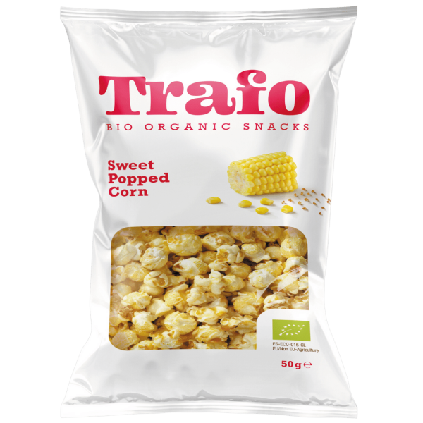 Trafo  Økologiske popcorn saltede