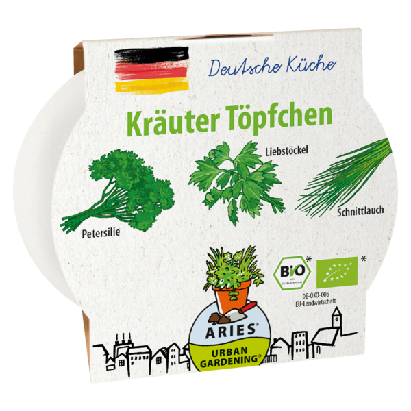 Økologisk urtepotte fra det tyske køkken