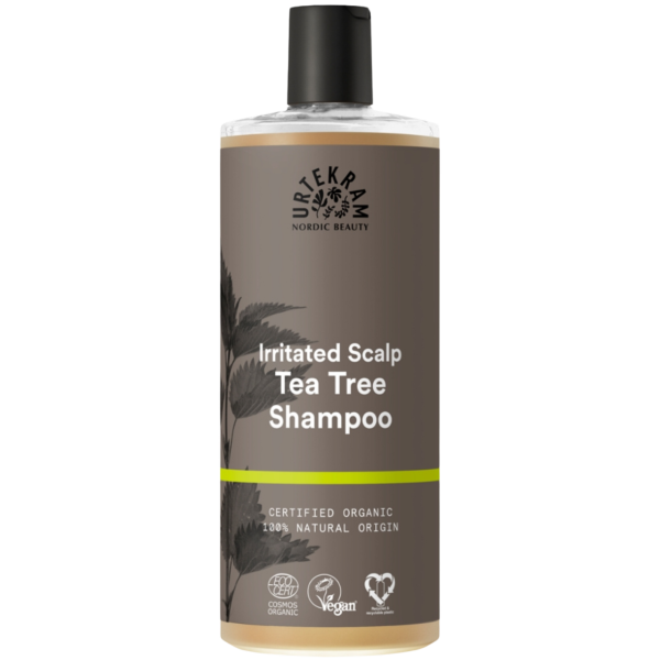 Urtekram Tea tree shampoo til irriteret hovedbund