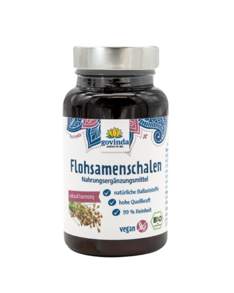 Govinda Bio Flohsamenschalenkapseln