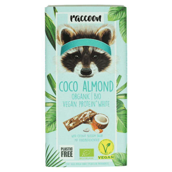 raccoon Økologisk Protein Choc Coco Almond