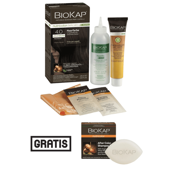 BioKap Hårfarve Natural Brown nr. 4.0