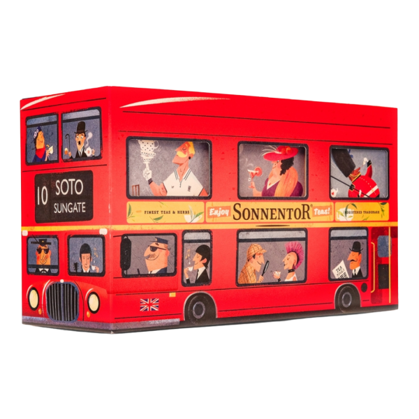 Sonnentor Bio Schwarztee London Bus