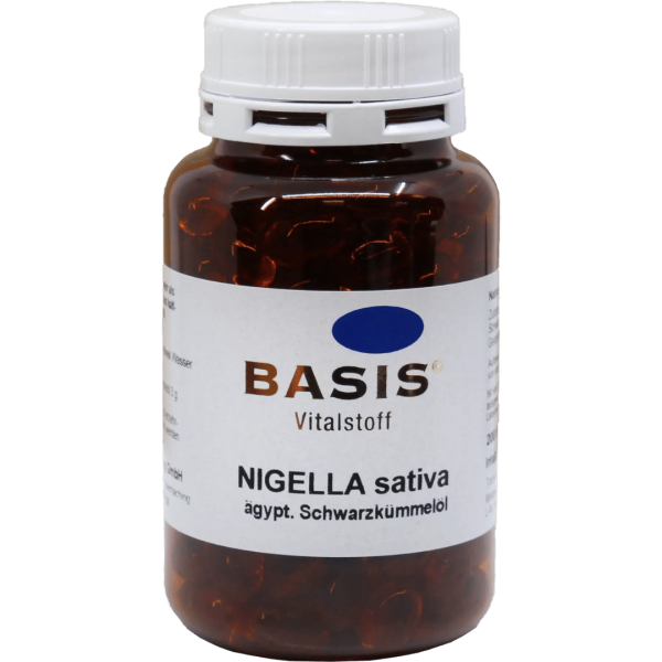 BASIS Nigella Schwarzkümmel-Öl Kapseln