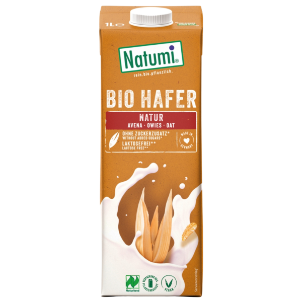 Natumi Økologisk havre naturlig, 1l