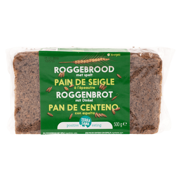 TerraSana Økologisk rugbrød med spelt