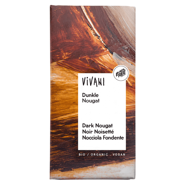 Vivani Økologisk mørk nougat-chokolade