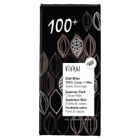 Vivani Økologisk ædel mørk 100% kakaochokolade Vivani Økologisk ædel mørk 100% kakaochokolade