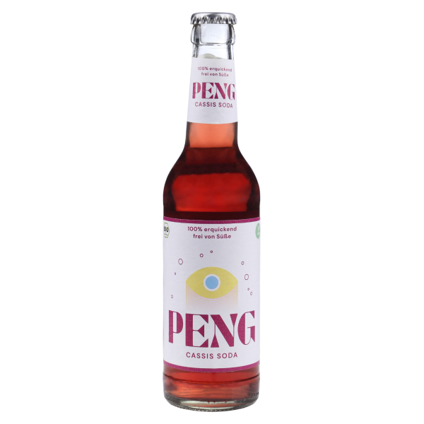 PENG Øko Cassis sodavand med solbær