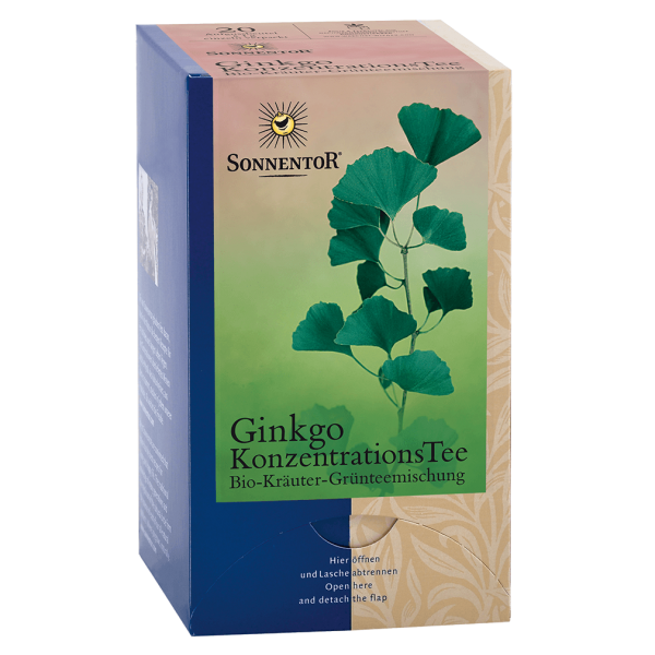 Sonnentor Økologisk Ginkgo Concentration Te