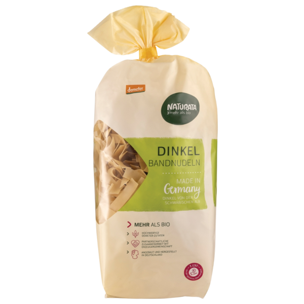 Naturata Bio Dinkel hell Bandnudeln