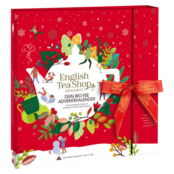 English Tea Shop Økologisk te-bog adventskalender