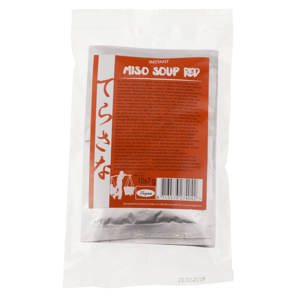 TS Import Instant Miso Soup rød