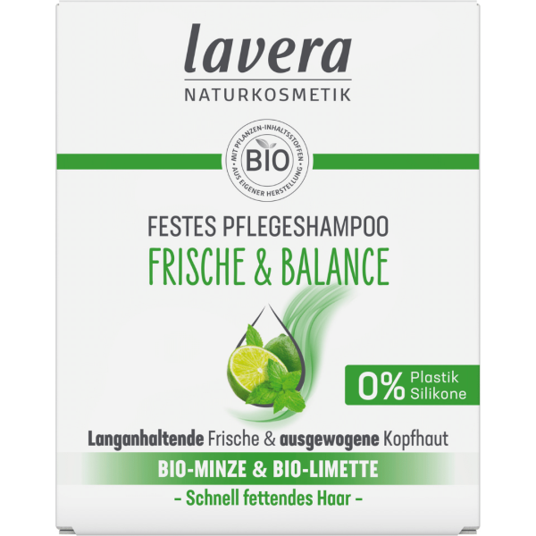 Lavera Solid Shampoo Friskhed &amp; Balance