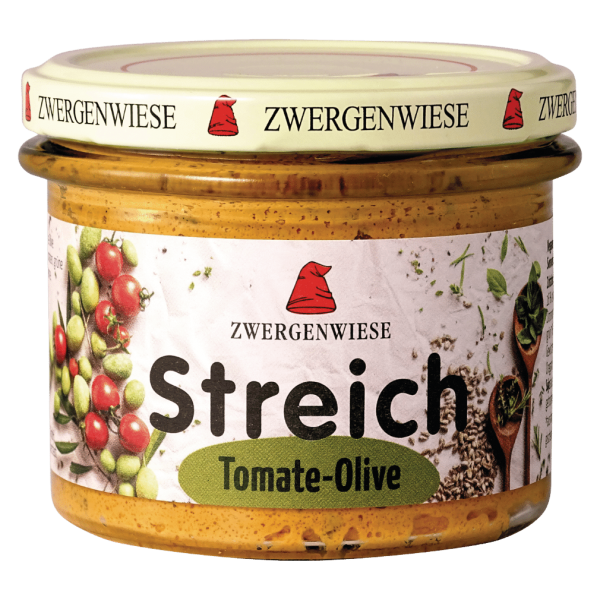 Zwergenwiese Økologisk tomat-oliven smørepålæg