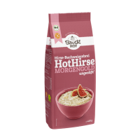 Bauckhof  Økologisk varm hirse Morgengold 400g, glutenfri Bauckhof  Økologisk varm hirse Morgengold 400g, glutenfri