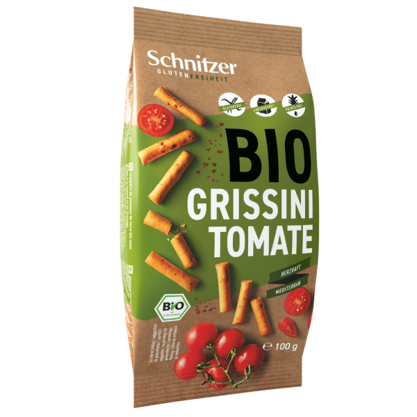 Schnitzer Økologisk Grissini tomat