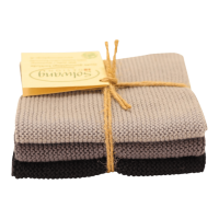 Solwang Design Økologiske klude Grå nuancer Solwang Design Økologiske klude Grå nuancer