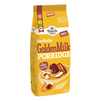 Bauckhof  Bio Hot Hafer Golden Milk Porridge, 400g Bauckhof  Bio Hot Hafer Golden Milk Porridge, 400g