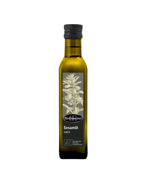 BioGourmet Økologisk koldpresset sesamolie, 250ml