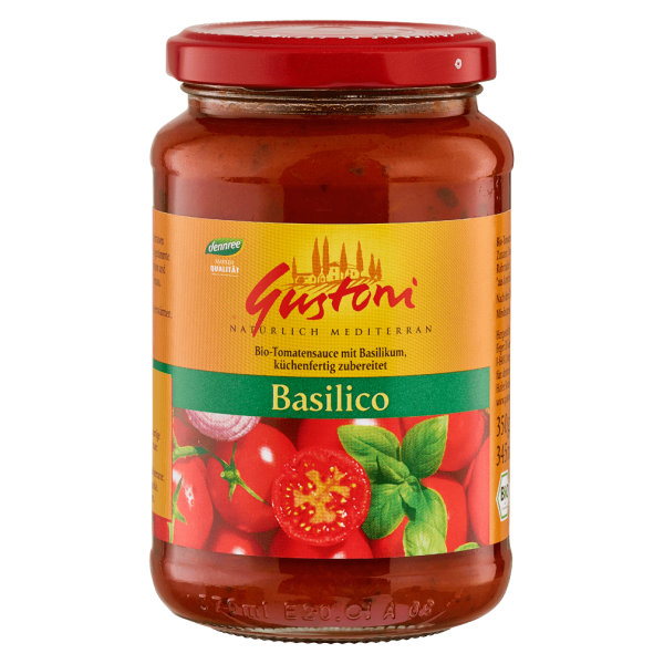 Gustoni Økologisk tomatsauce med basilikum