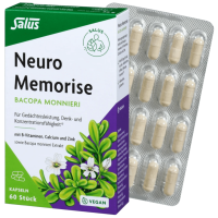 Salus Neuro Memorise Bacopa monnieri kapsler Salus Neuro Memorise Bacopa monnieri kapsler