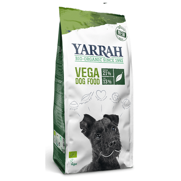 Yarrah Økologisk tørfoder til hunde, vegansk, 2 kg