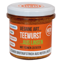 HEDI Natur Økologisk vegansk stil... Te-pølse HEDI Natur Økologisk vegansk stil... Te-pølse
