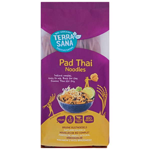 TerraSana Økologisk Pad Thai brune risnudler