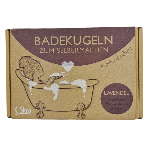 Lipfein DIY-sæt badekugler lavendel