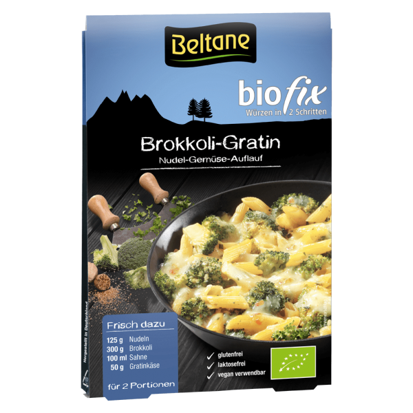 Beltane Bio fix broccoli-gratin