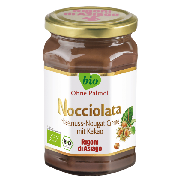Rigoni di Asiago Økologisk Nocciolata nødde-nougatpålæg