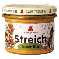 Zwergenwiese Økologisk tomat-oliven smørepålæg Zwergenwiese Økologisk tomat-oliven smørepålæg