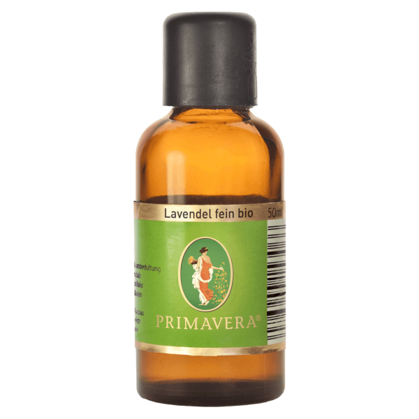 Primavera Økologisk lavendel fin, flaske 50 ml