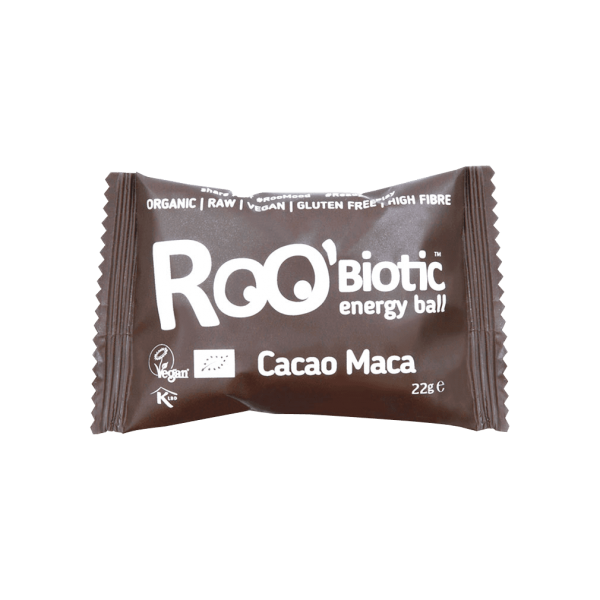 Roobar RooBiotic økologisk kakao Maca