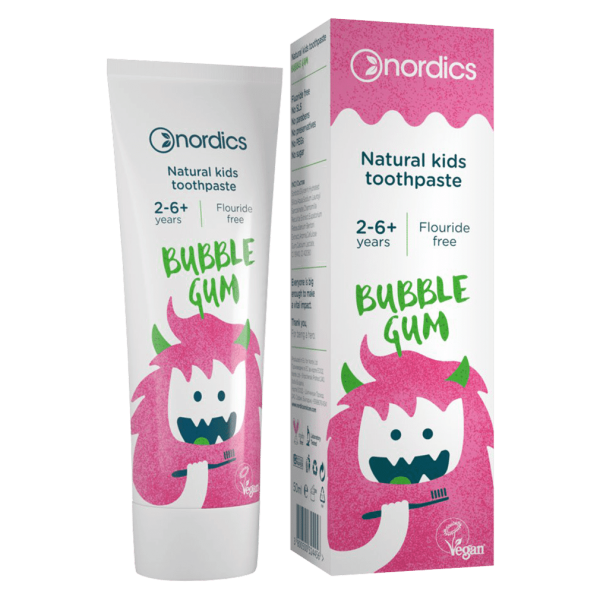 Nordics Tandpasta børn Bubble Gum