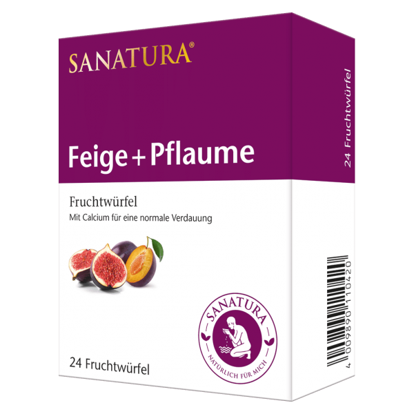 Sanatura Figen + blomme frugtterninger