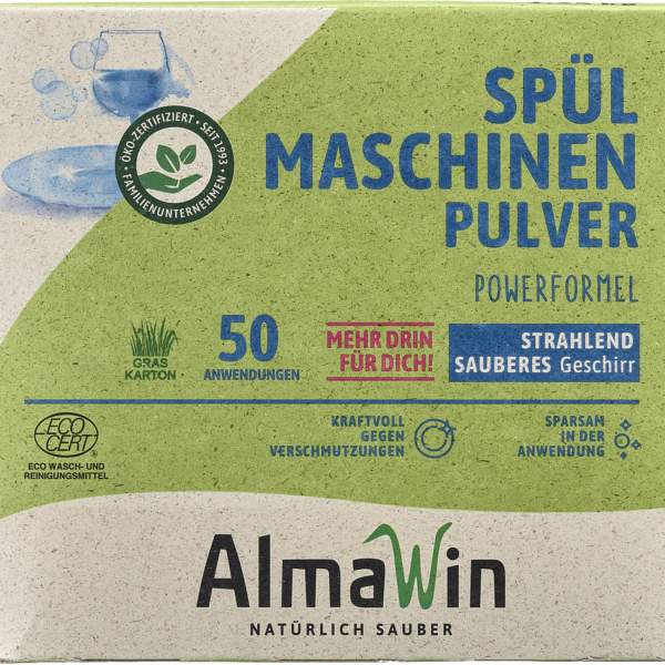 AlmaWin Opvaskepulver til opvaskemaskine, 1,25 kg