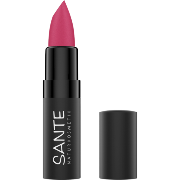 Sante Naturkosmetik Matte Lipstick 07 Wild Fuchsia