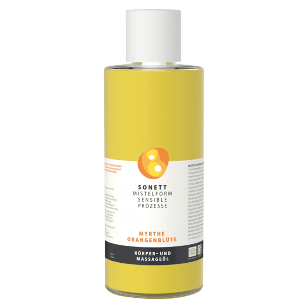 Sonett Krops- og massageolie Myrtle-Orange Blossom